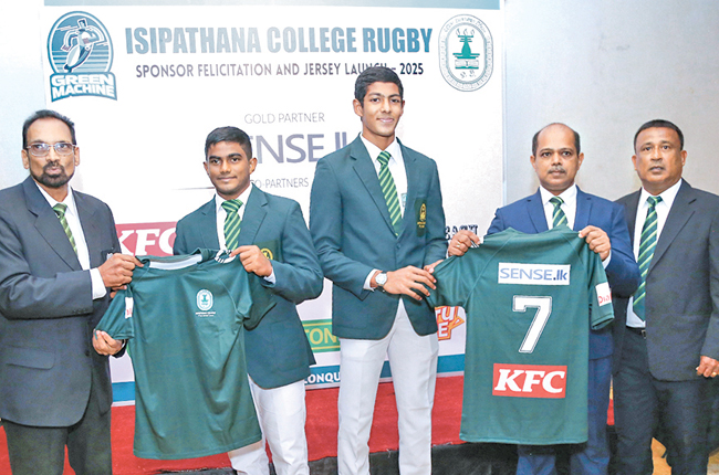 Isipathana Rugby Unveils 2025 Jersey at Sponsor Felicitation Ceremony