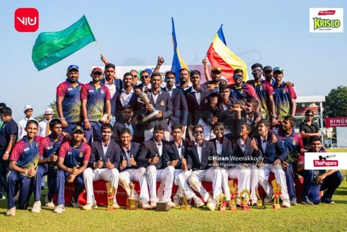 Thurstan College ends six-year wait to lift the Blackham Wijewardene trophy