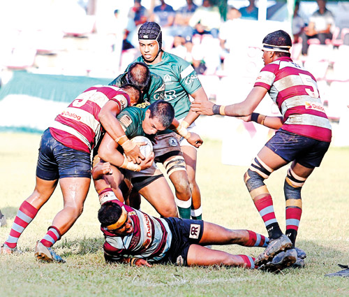 Eight tries and a statement. Isipathana run riot against Dharmaraja