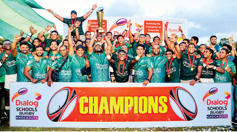 Isipathana reign supreme. Clinches president’s trophy at Dialog schools rugby knockouts 2024