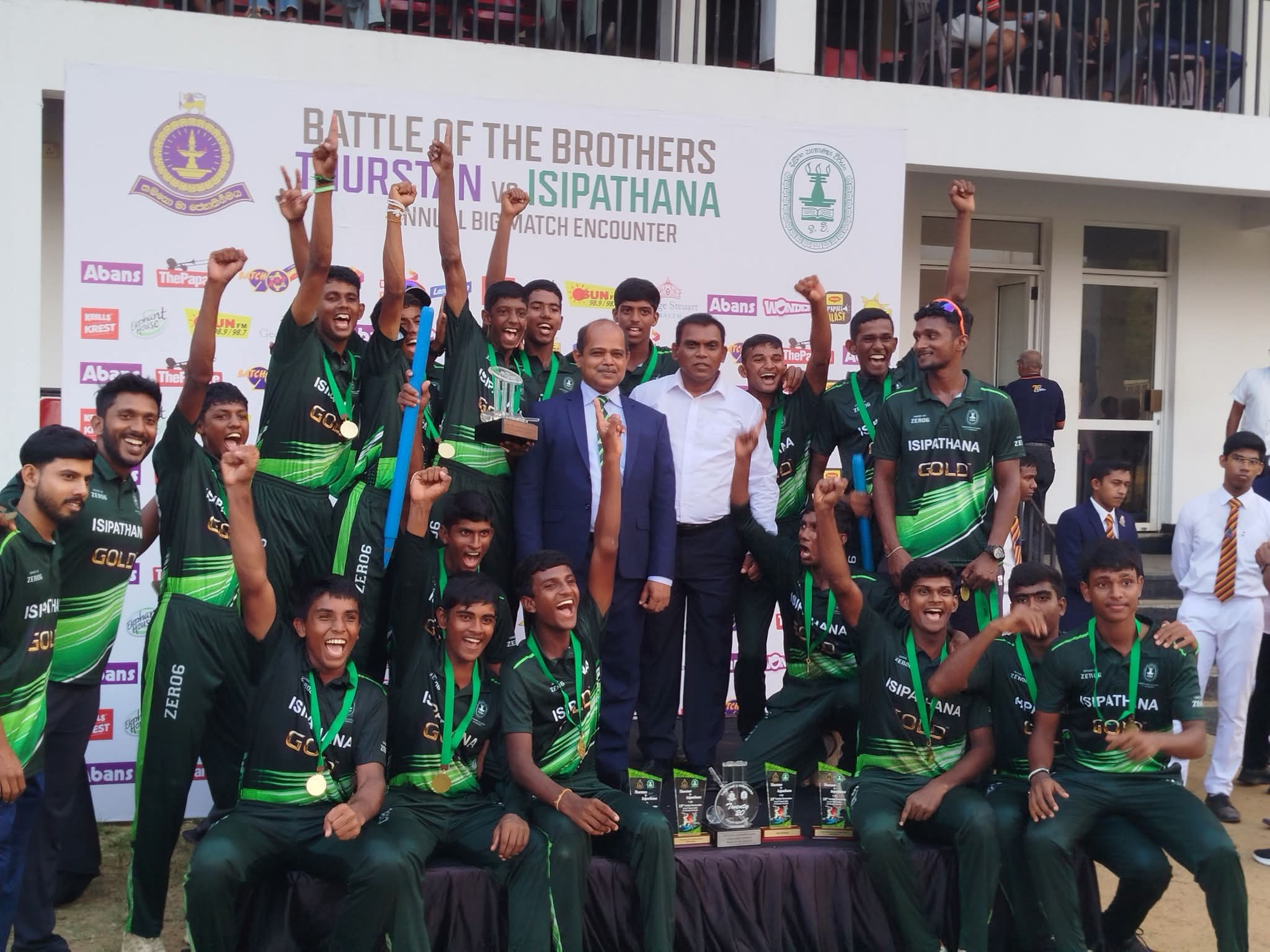 Isipathana College Secures Commanding 8-Wicket Win Over Thurstan in T20 Clash