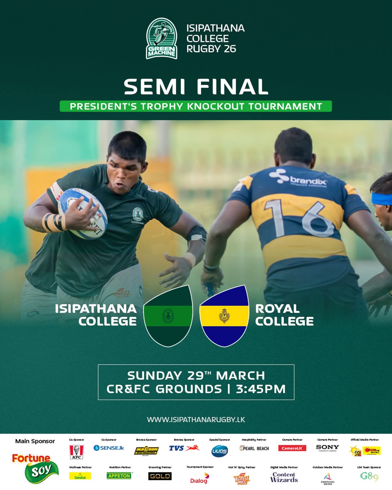 The Green Machine powers into the semi-finals