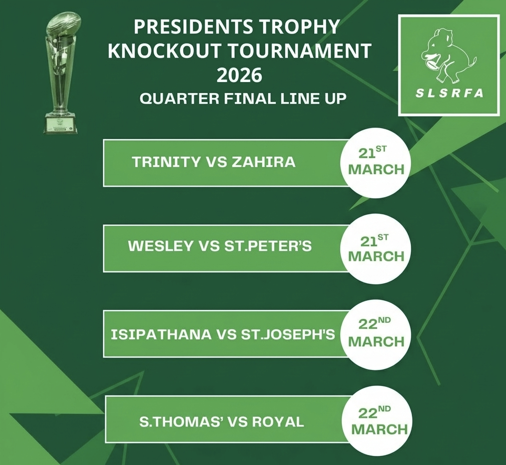 The Quarter Finalists of this year’s KO Tournament.